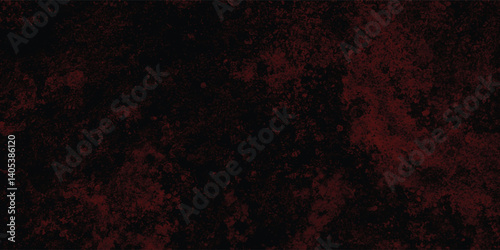 Dirty Urban Wall with Red and Black Textures for Street Art, Punk Posters, and Underground Themes

