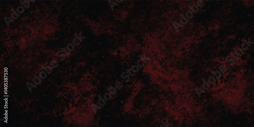 Fiery Red Abstract Texture with Rough Grunge Style on a Dark Background for Posters and Covers

