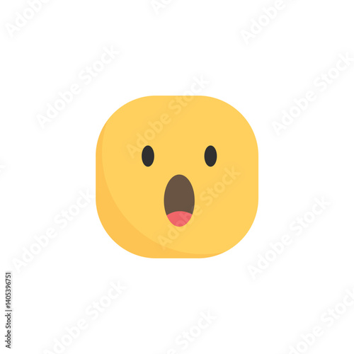 shocked and surprised emoticon