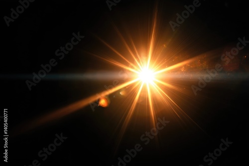 Radiant flare effects mimic sunlight with lens flares and warm golden rays, perfect for overlays. These light leaks create a stunning glow against a black background, enhancing any visual with bright