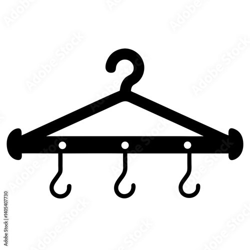 hanger isolated on white background