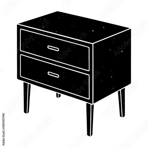 black and white furniture
