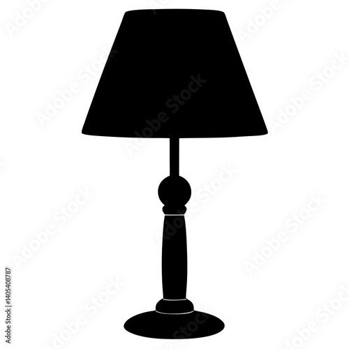 table lamp isolated