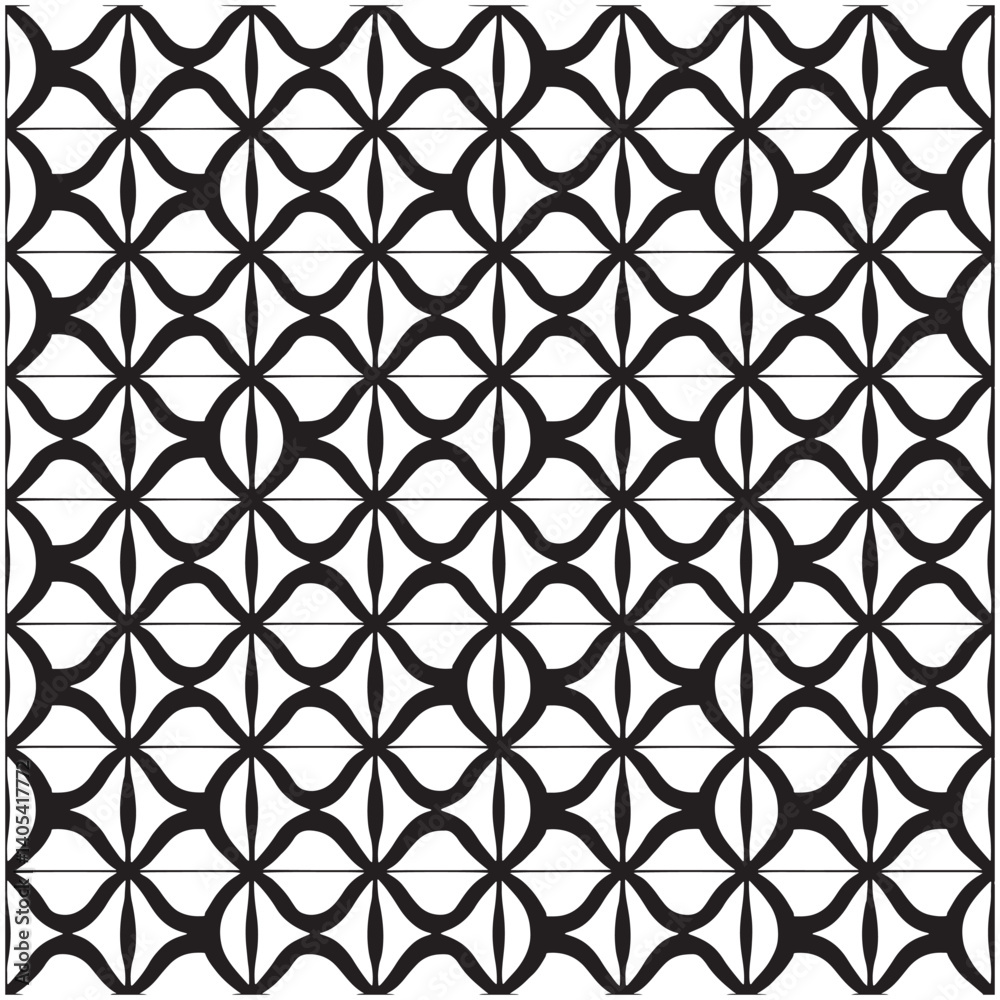 Fototapeta premium Pattern Design Vector, Geometric pattern vector background, 