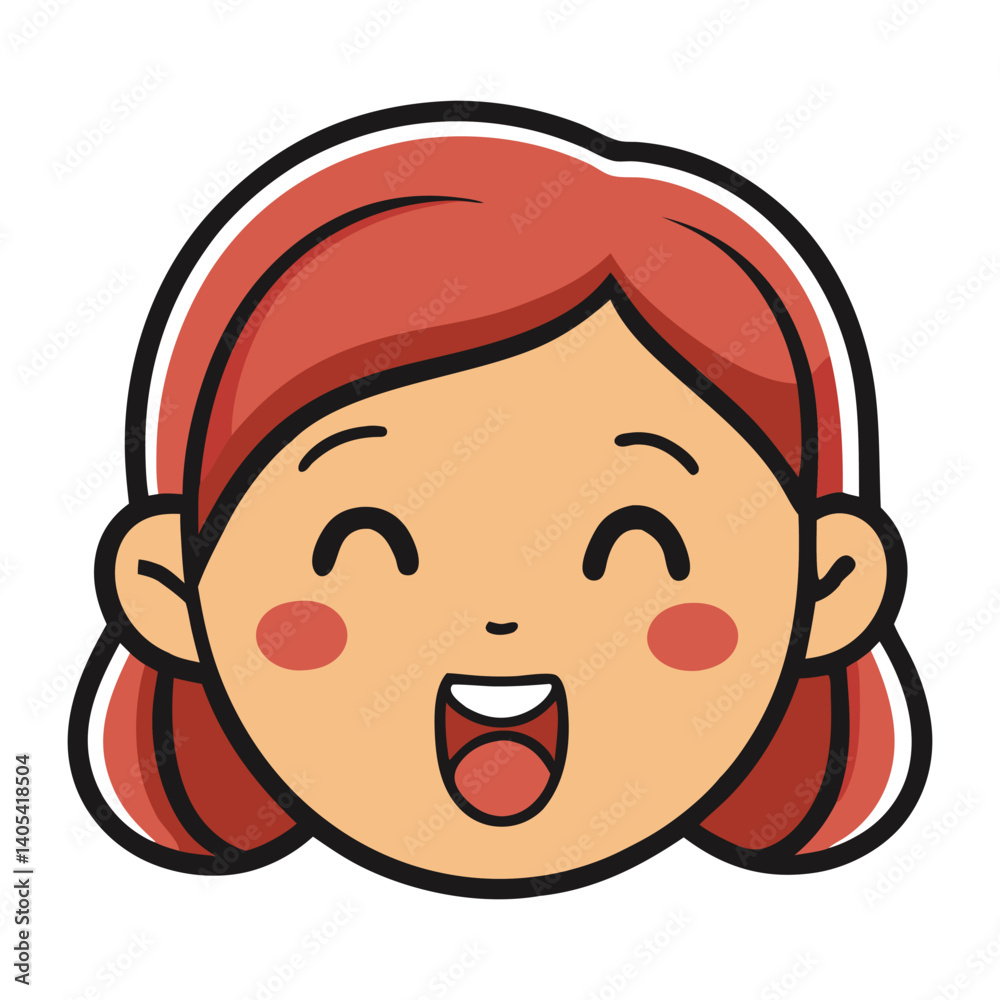 Obraz premium Cute & Beautiful Girl Face