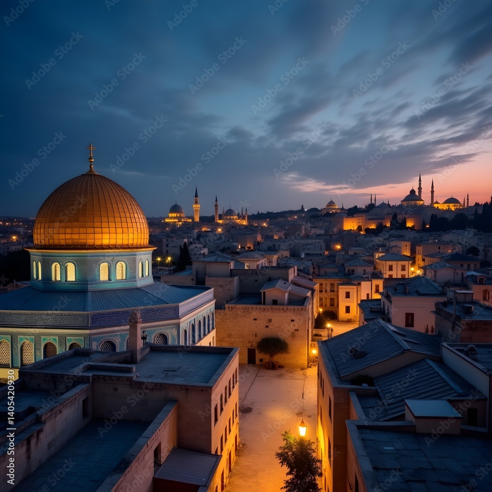 Fototapeta premium dome of the rock