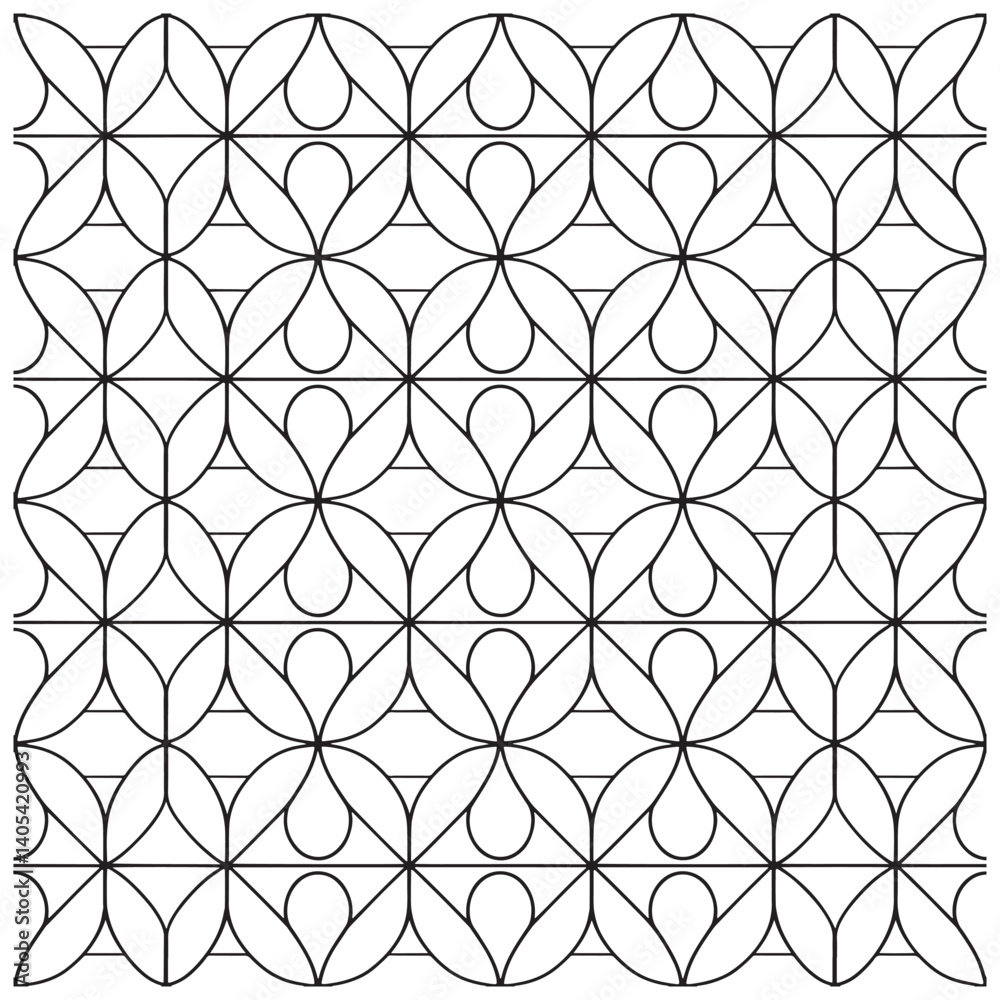 Fototapeta premium Pattern Design Vector, Geometric pattern vector background, 