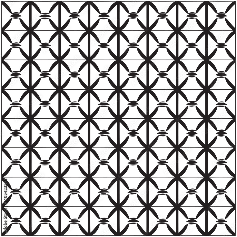 Fototapeta premium Pattern Design Vector, Geometric pattern vector background, 