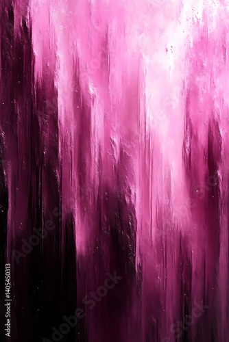 Abstract pink and purple textured art.