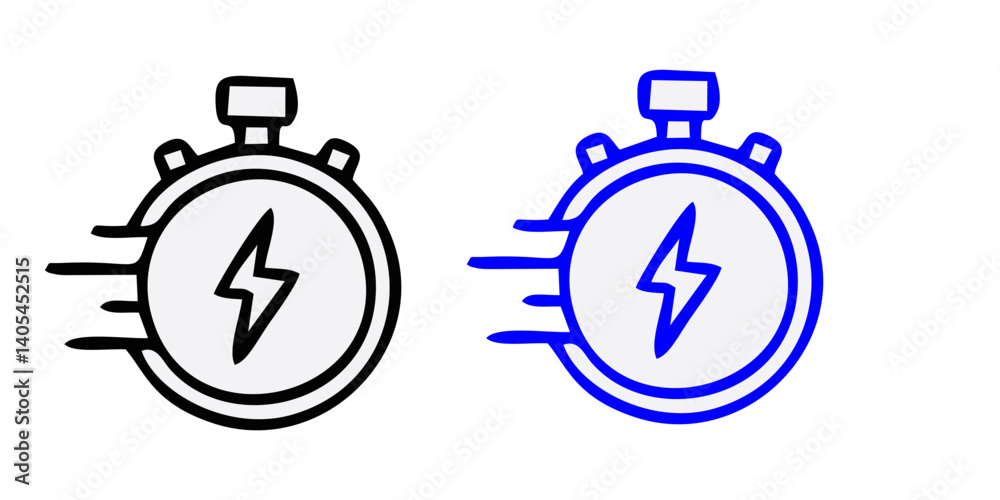 Fototapeta premium Delivery line icons. Pixel perfect. Editable stroke.