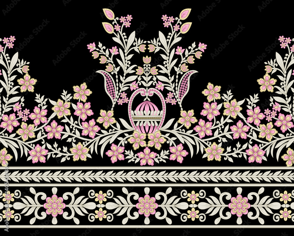 abstract floral design