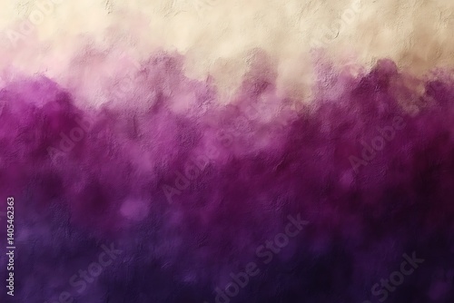 Abstract purple and beige paint texture.