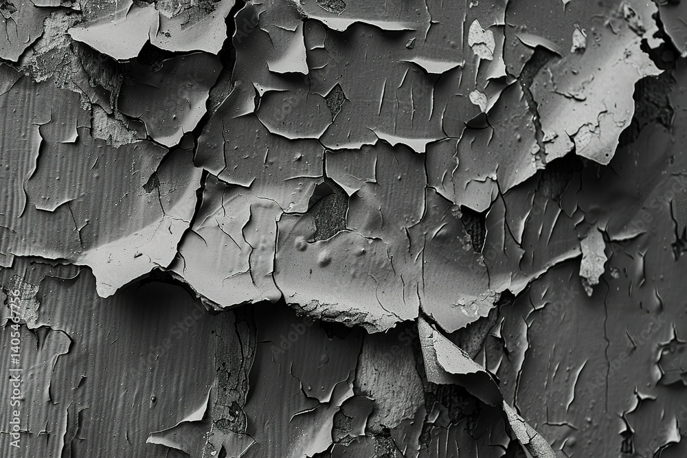 Peeling Paint Texture: Layers of weathered paint create a unique abstract pattern Peeling Paint Texture: Layers of weathered paint create a unique abstract pattern