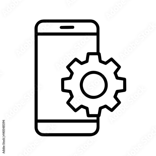 Modern Flat Line Icons for AI, Cloud, Security, VR, AR, Data, Code & App – Minimal Tech Symbols for Web, UI, Mobile, Dashboard, and Future-Focused Design Projects