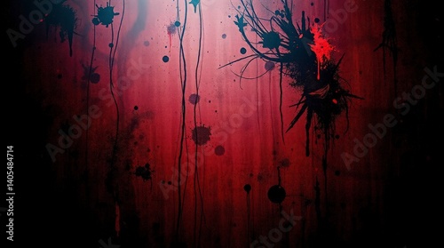 Abstract Brutal grunge style texture, powerful aesthetics, noise and grittiness, deep harmony of chaos