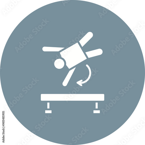 Acrobat jump Icon