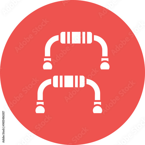 Pushup bars Icon