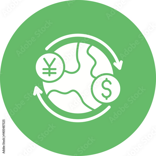 Global currency Icon