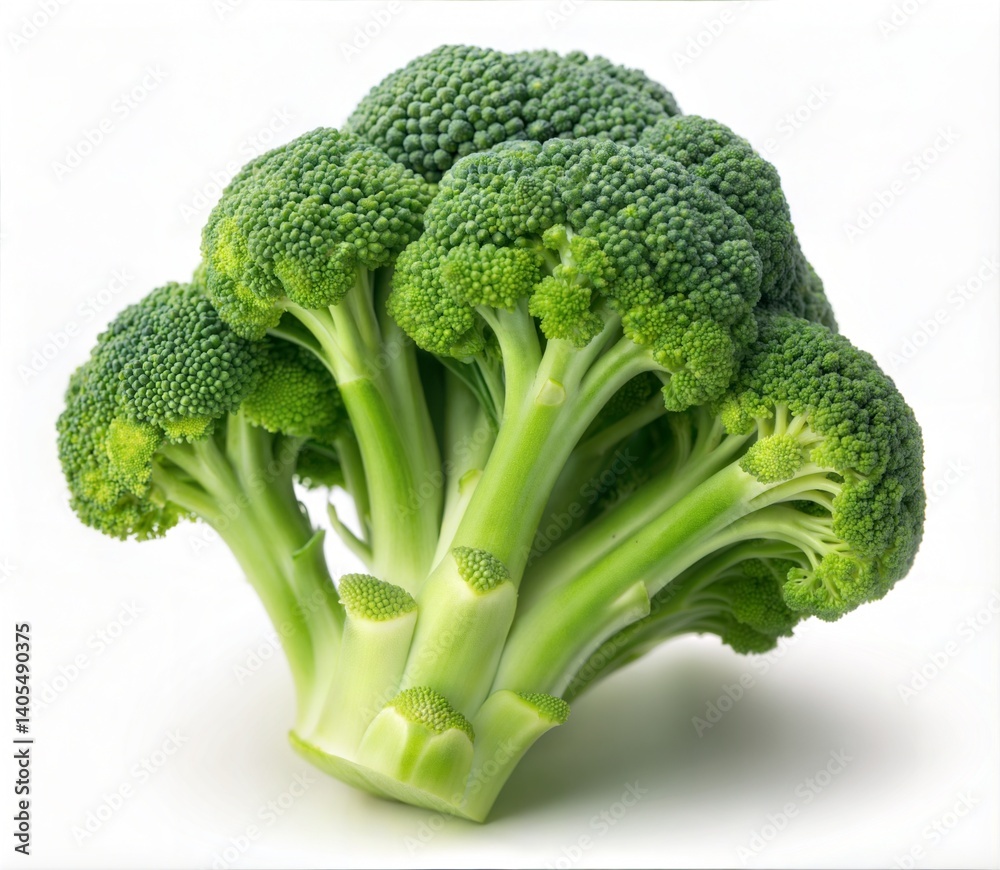 The Simplicity of Superfoods Broccoli on White The Simplicity of Superfoods Broccoli on White