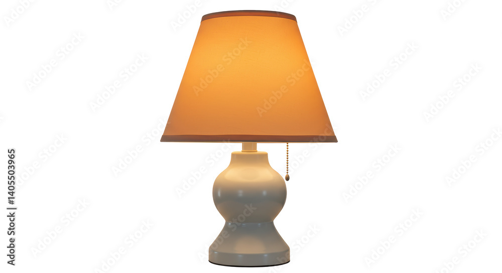 Isolated Table Lamp Isolated Table Lamp
