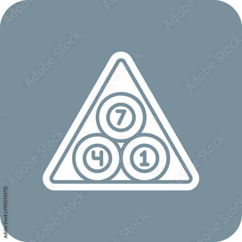 Billiard ball Icon