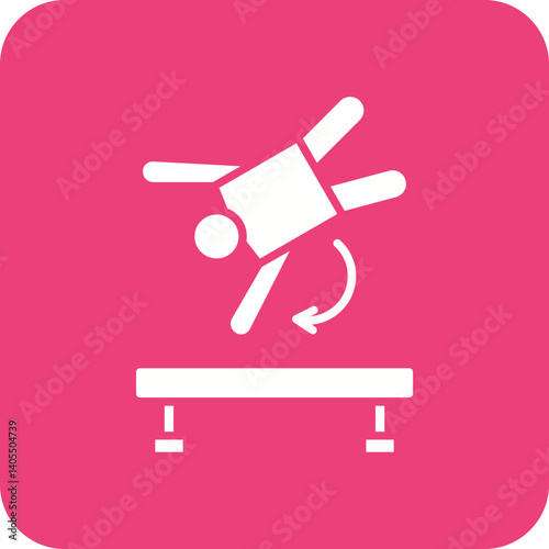 Acrobat jump Icon