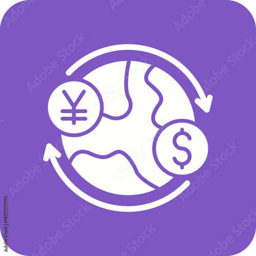 Global currency Icon