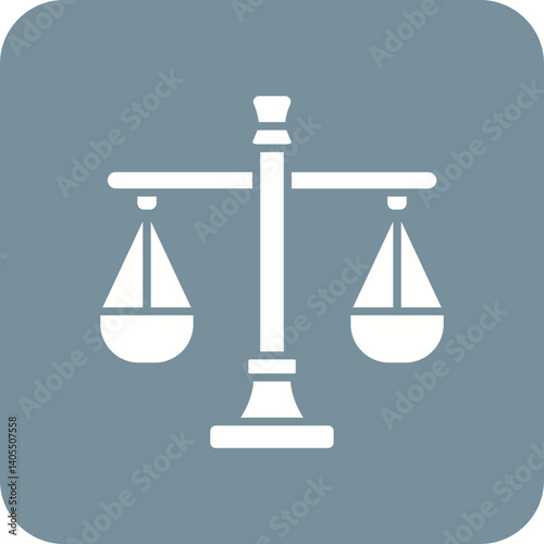 Justice scale Icon