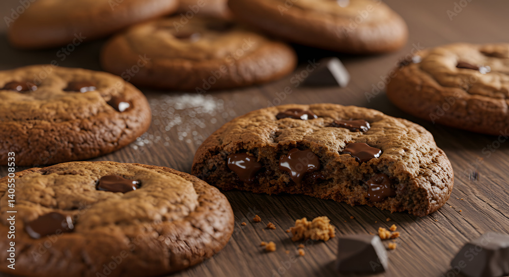 Warm Chocolate Chip Cookies: A Rustic, Delicious Delight Warm Chocolate Chip Cookies: A Rustic, Delicious Delight