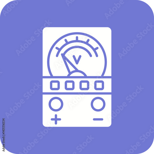 Voltmeter Icon