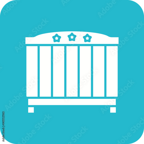 Baby crib Icon