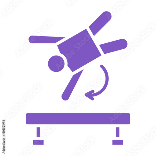Acrobat jump Icon
