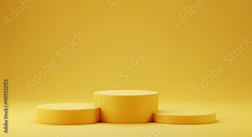 Golden Podium AI Generated