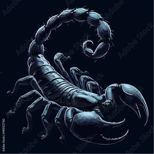 
vibrant image of a scorpion 3