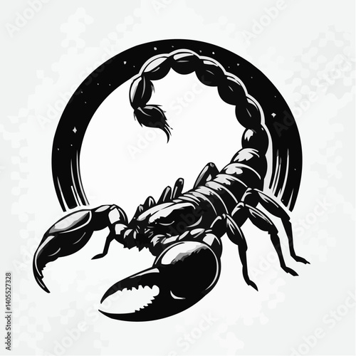 
vibrant image of a scorpion 32