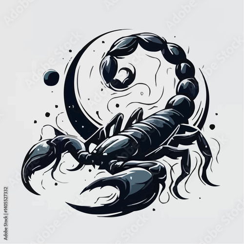 
vibrant image of a scorpion 31