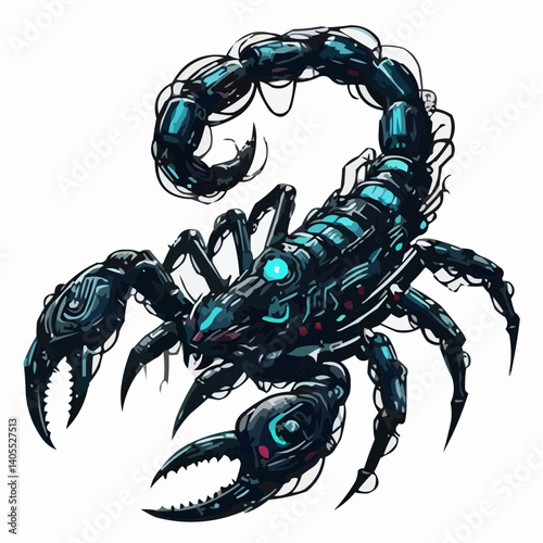 
vibrant image of a scorpion 22