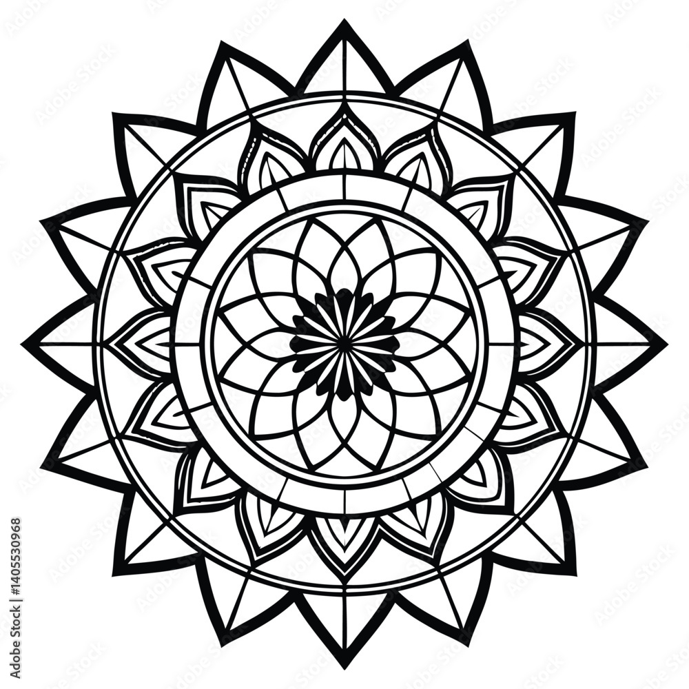 Fototapeta premium abstract flower design