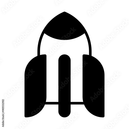 Rocket Spaceship Spacecraft Icon