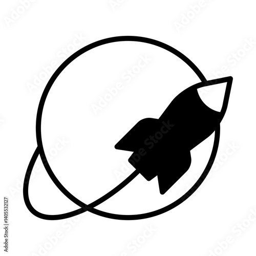 Rocket Spaceship Spacecraft Icon