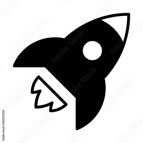 Rocket Spaceship Spacecraft Icon