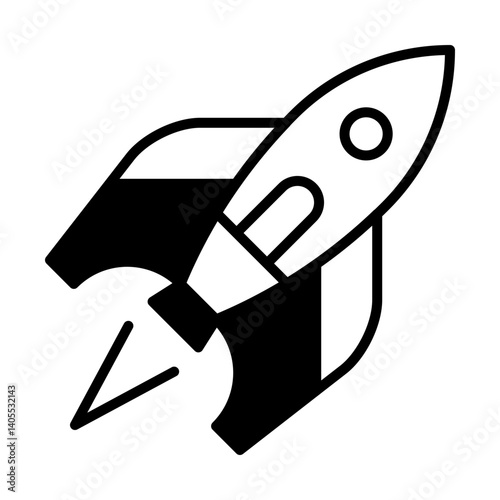 Rocket Spaceship Spacecraft Icon