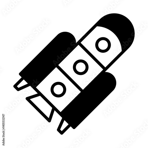 Rocket Spaceship Spacecraft Icon