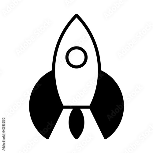 Rocket Spaceship Spacecraft Icon