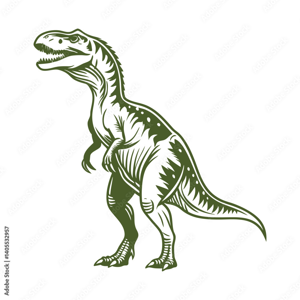 Obraz premium tyrannosaurus rex dinosaur