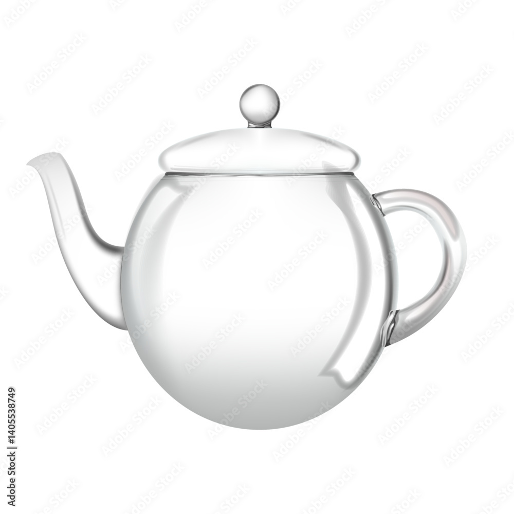 Obraz premium teapot isolated on white background