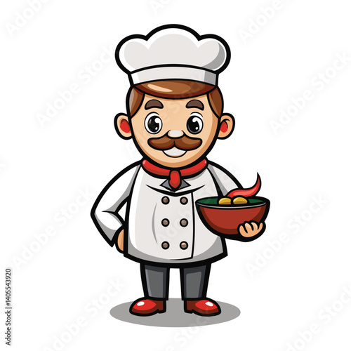Chef with Soup