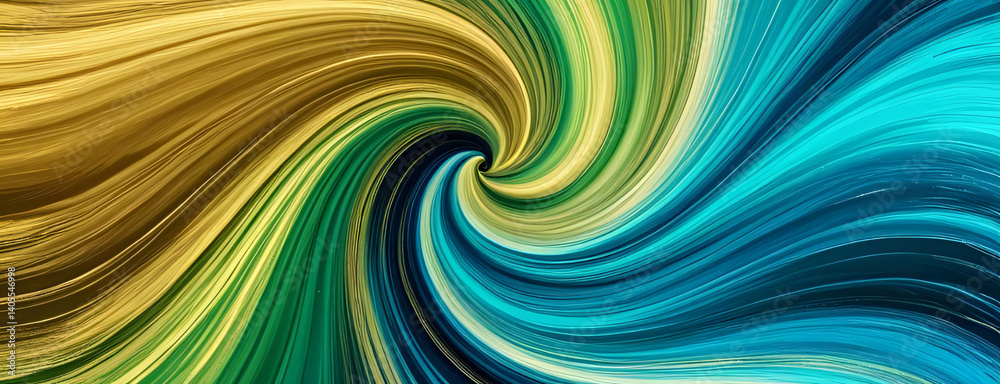 Fototapeta premium abstract colorful background with waves