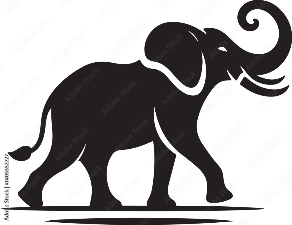 Obraz premium elephant vector illustration