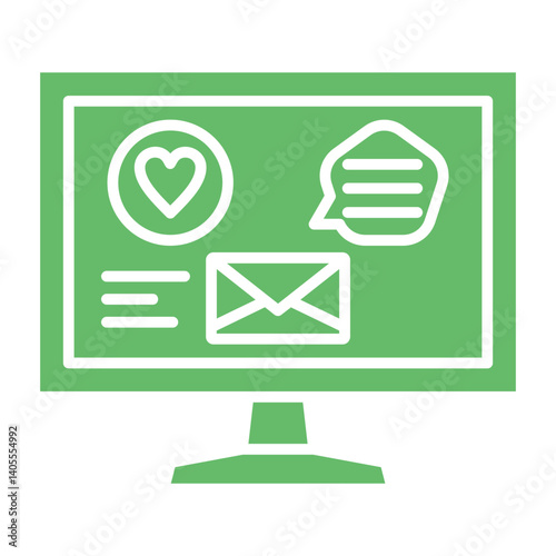 Desktop computer Icon